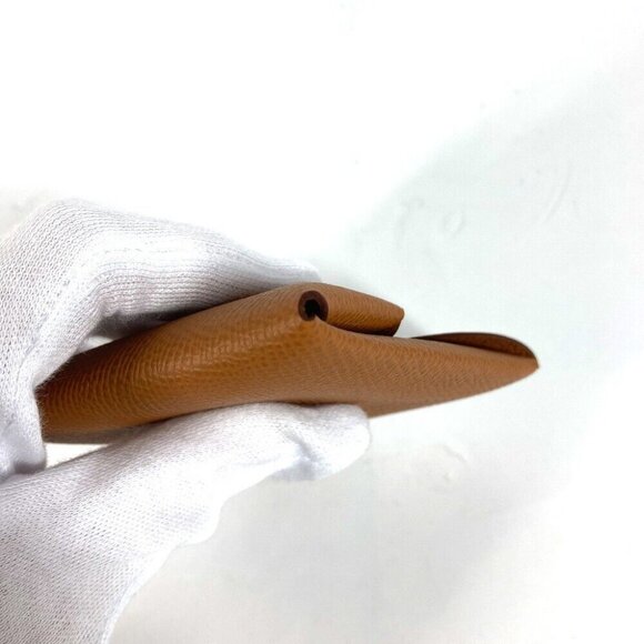 HERMES Bastia Wallet Coin Compartment coin purse Epsom Gold Unused - Picture 12 of 16